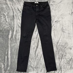 Paige Skyline Skinny Jeans Womens 29 Black Ankle Slim Stretch Pants